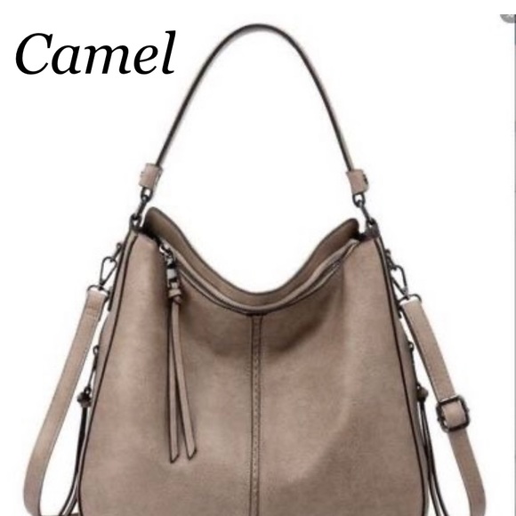 🍀SALE PRICE🍀 NWT Large Leather hobo bag/ crossbody DISCOUNTED SHIPPING - Picture 6 of 16